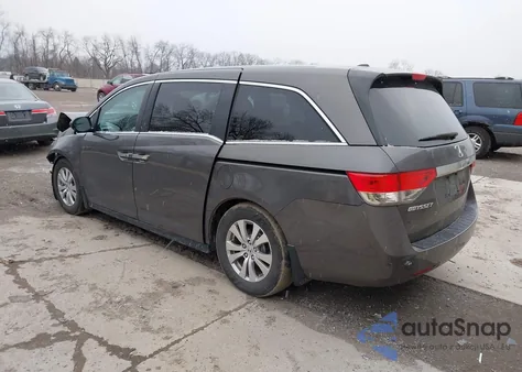 2015 Honda Odyssey Ex-L z USA, uszkodzony, nr VIN 5FNRL5H63FB010195
